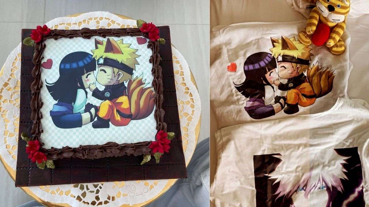 Disha Patani’s adorable Naruto birthday cake