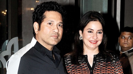 Sachin and Anjali Tendulkar