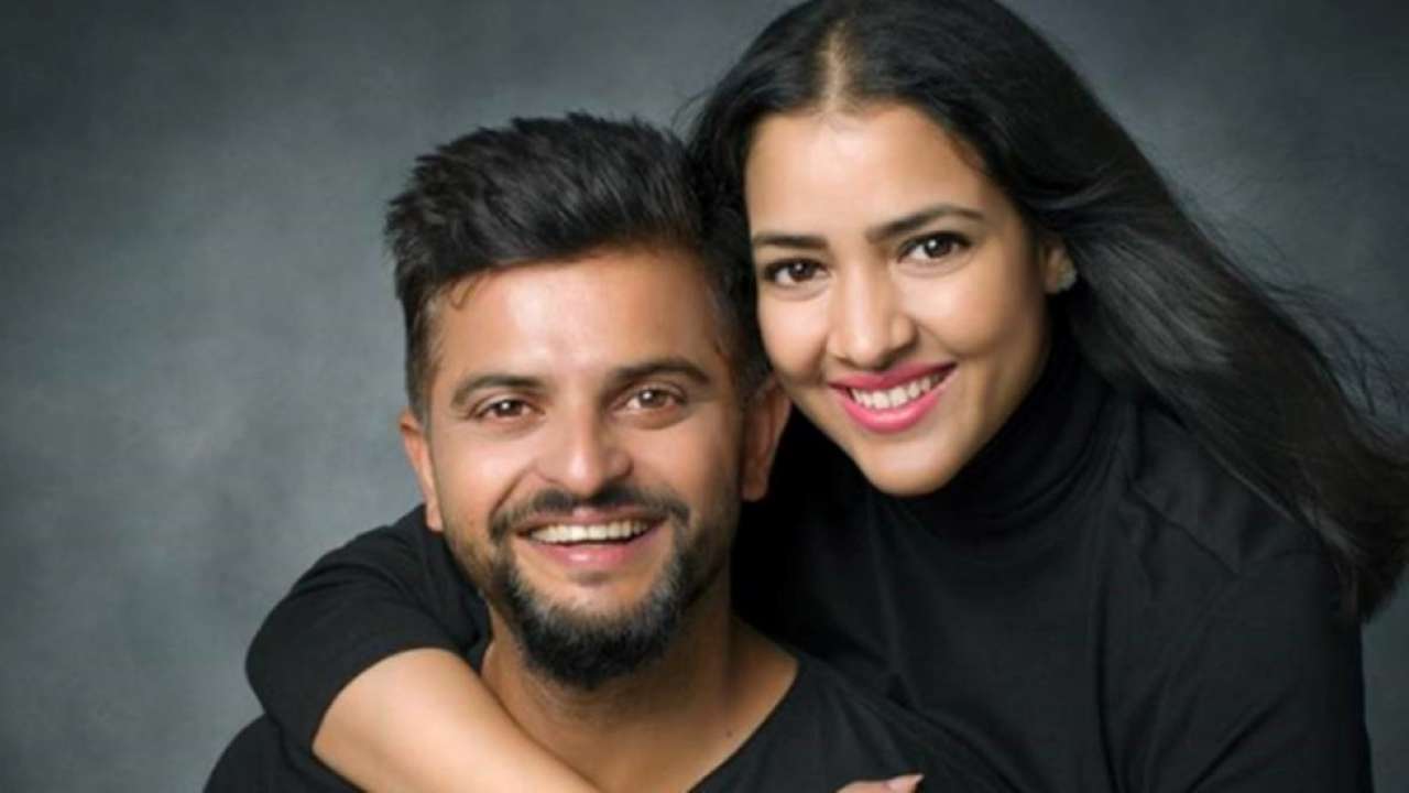 Suresh Raina and Priyanka Chaudhary