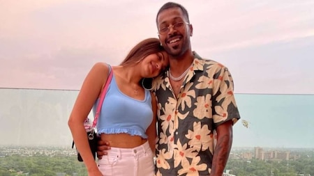 Hardik Pandya and Natasa Stankovic