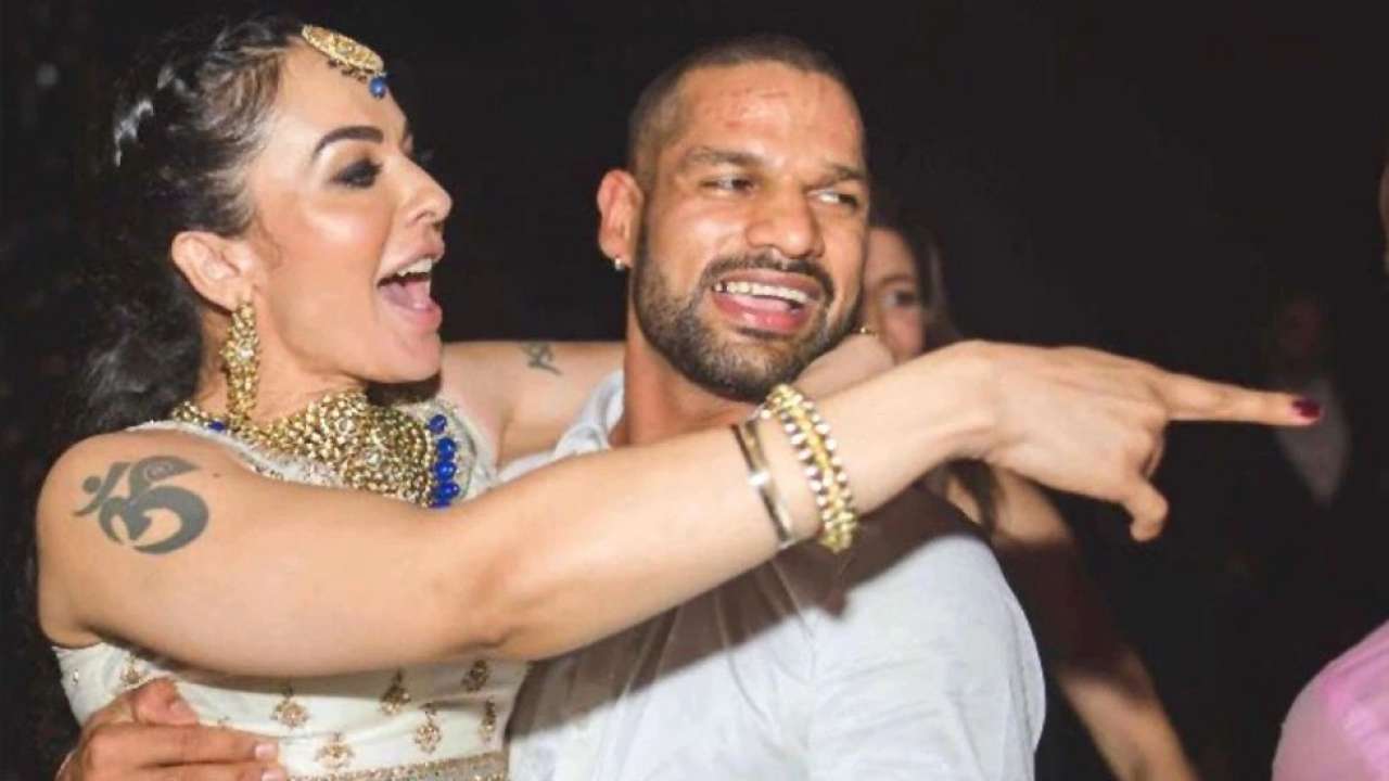 Shikhar Dhawan and Ayesha Mukherjee