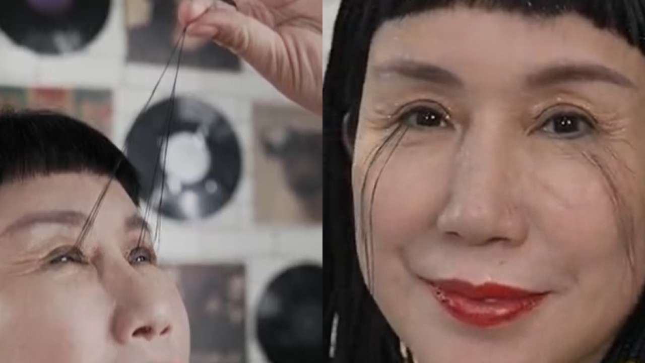 Meet You Jianxia, the woman with 8 inch long eyelashes, longest in the ...