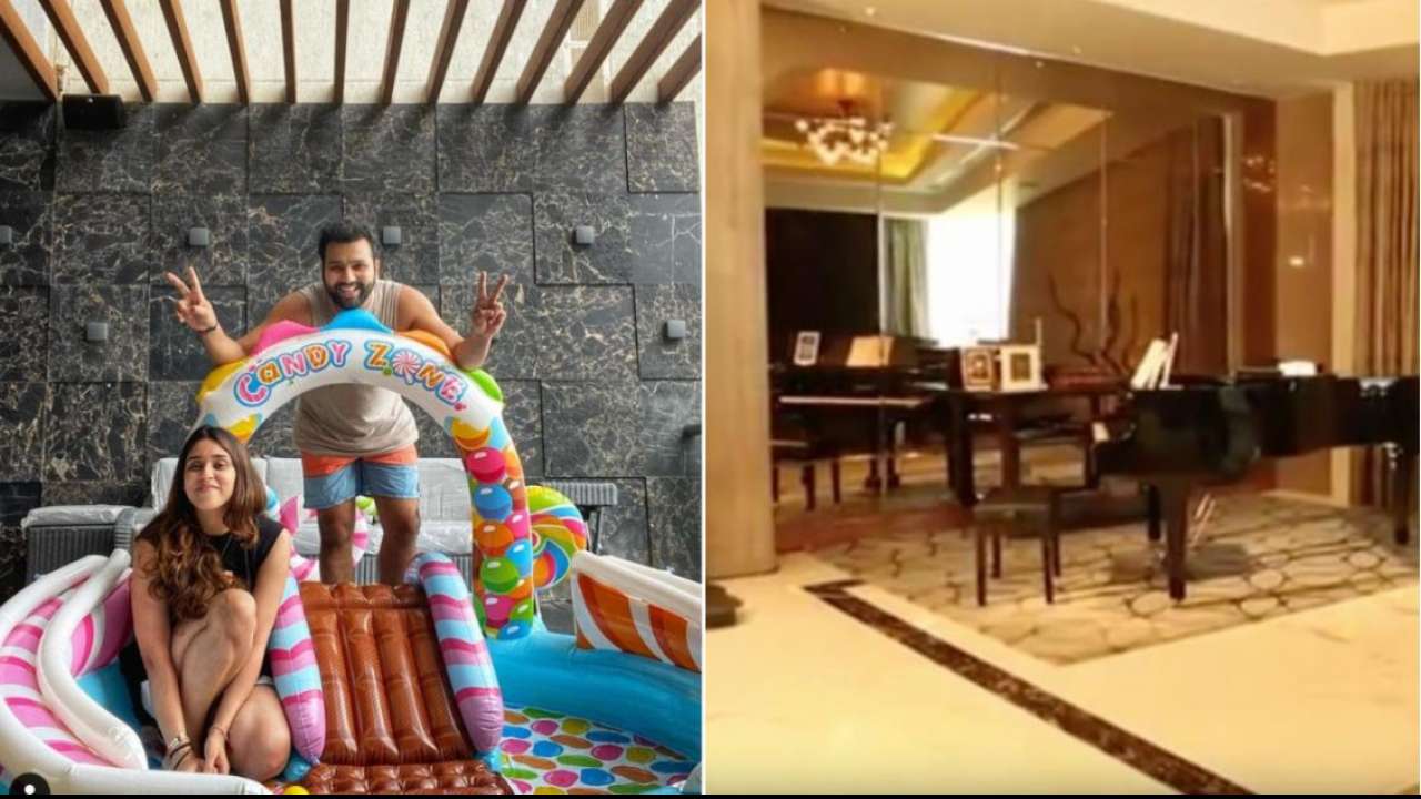 Ritika Hot Brazzers Videos - Inside India cricketer Rohit Sharma-Ritika Sajdeh's Rs 30 crore  ultra-luxurious apartment in Mumbai