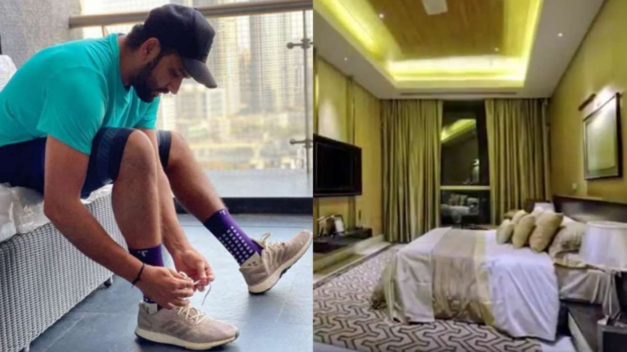 Rohit Sharma's bedroom