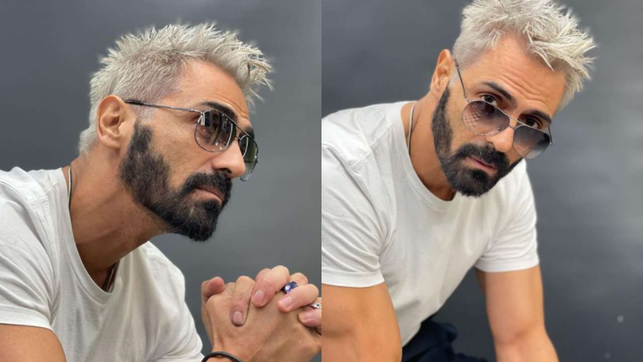 Arjun Rampal goes platinum blonde for ‘Dhaakad’, photos go VIRAL