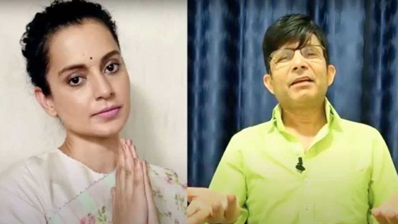 KRK calls Kangana Ranaut 'baarwi fail, nafrat mein PHD' in new video amid her passport controversy