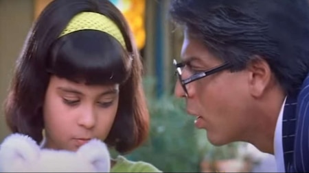 Shah Rukh Khan in 'Kuch Kuch Hota Hai'- The jolly good dad