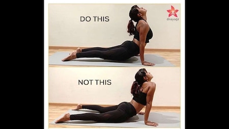 Bhujangasana Or Cobra Stretch