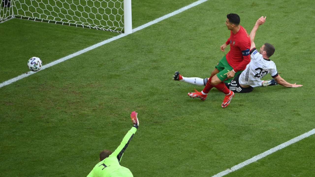 EURO 2020: WATCH Cristiano Ronaldo sprint 92m in just 14.2 ...