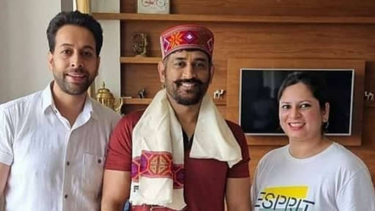 MS Dhoni in Himachal