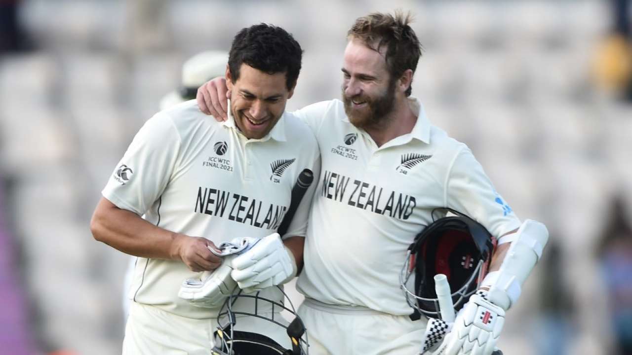 Kane Williamson and Ross Taylor