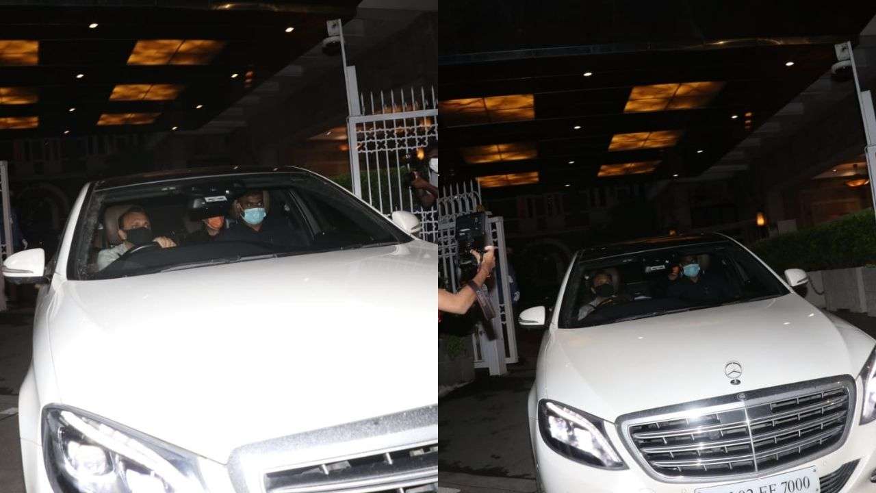 Karan Johar attends Arjun Kapoor's birthday party