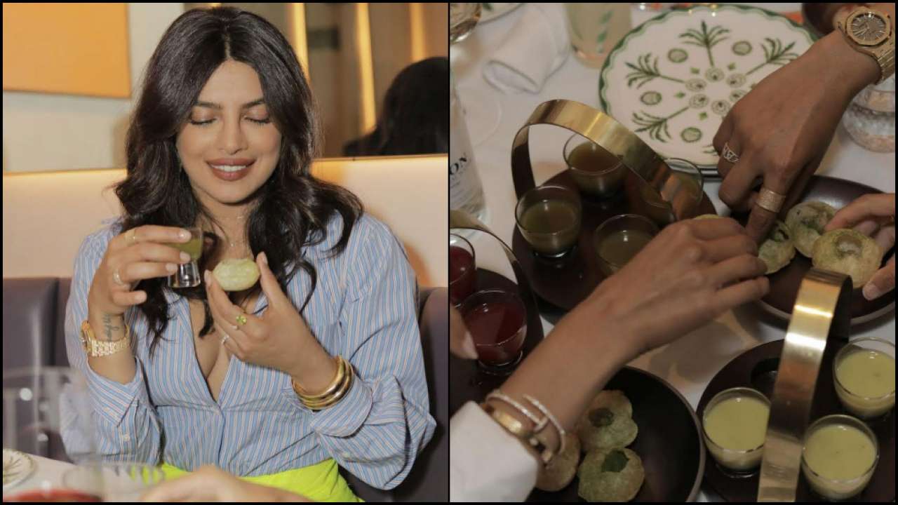 In Pics Priyanka Chopra finally visits her Sona restaurant in New York