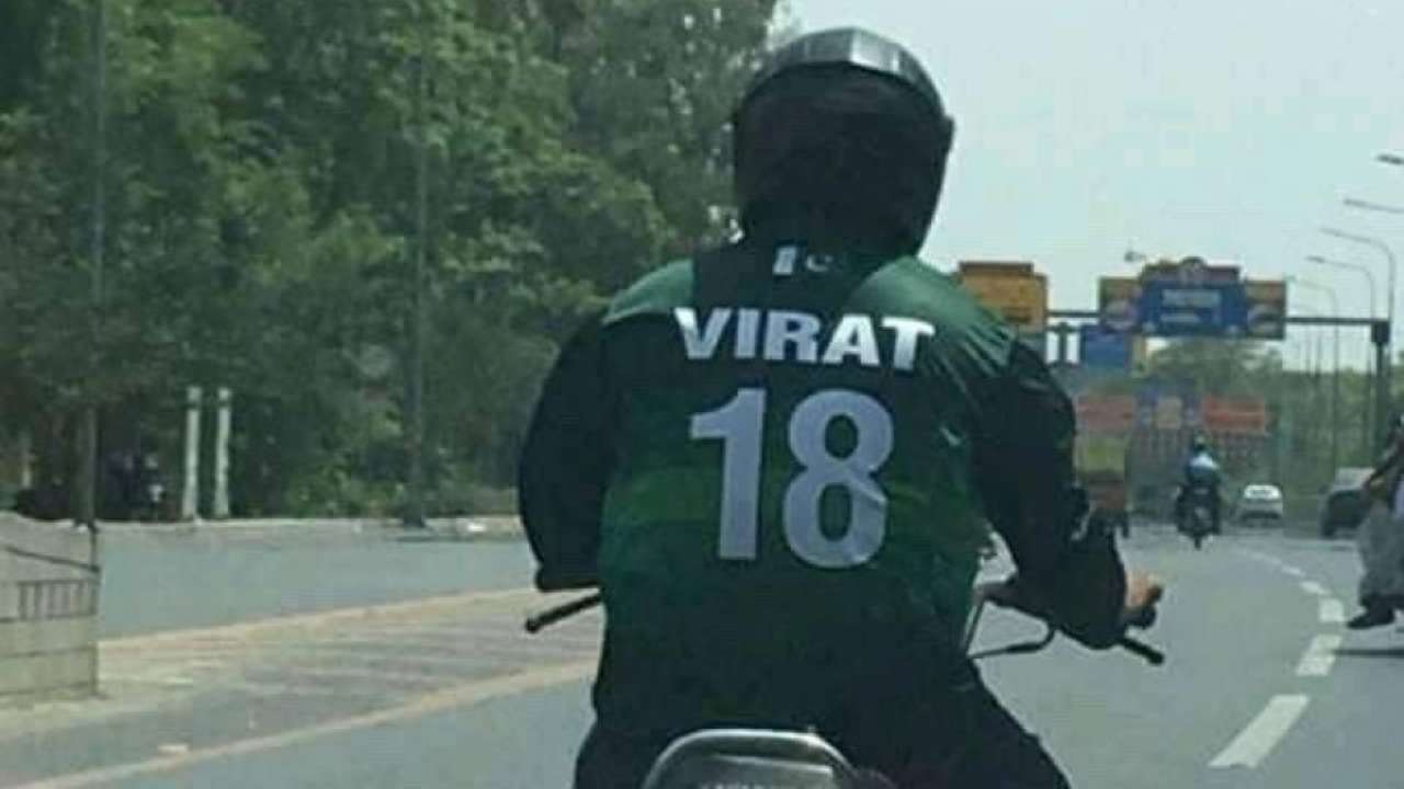 Virat Kohli Pakistan jersey