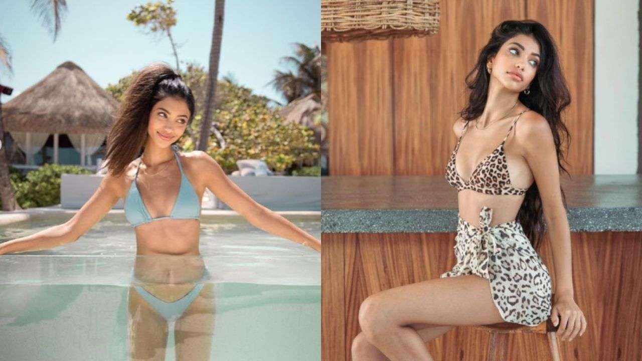 Alanna Panday slays in bikinis