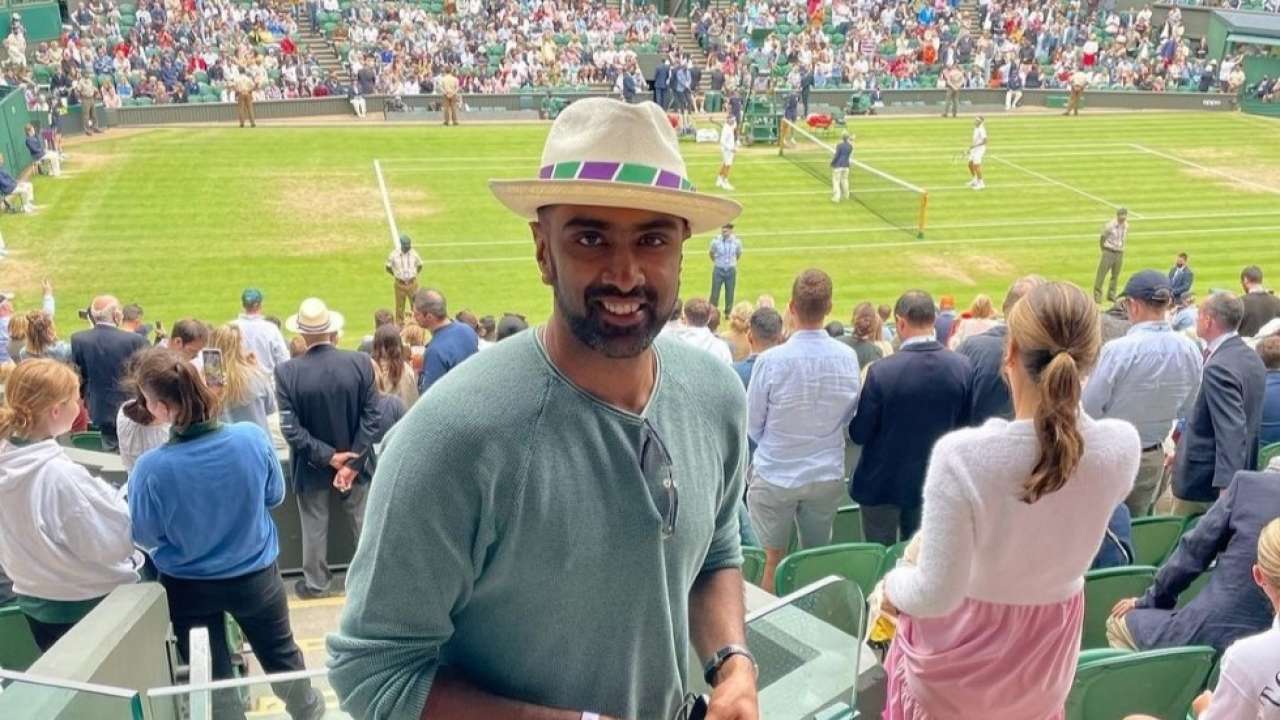 #DreamComeTrue: Ravichandran Ashwin enjoys memorable evening at Wimbledon