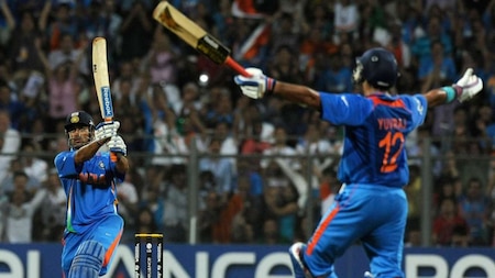 MS Dhoni's 91*(79) in 2011 World Cup final