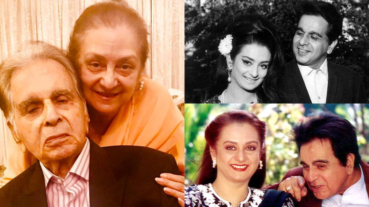 Dilip kumar-saira banu: a look at the legendary couple's timeless love saga