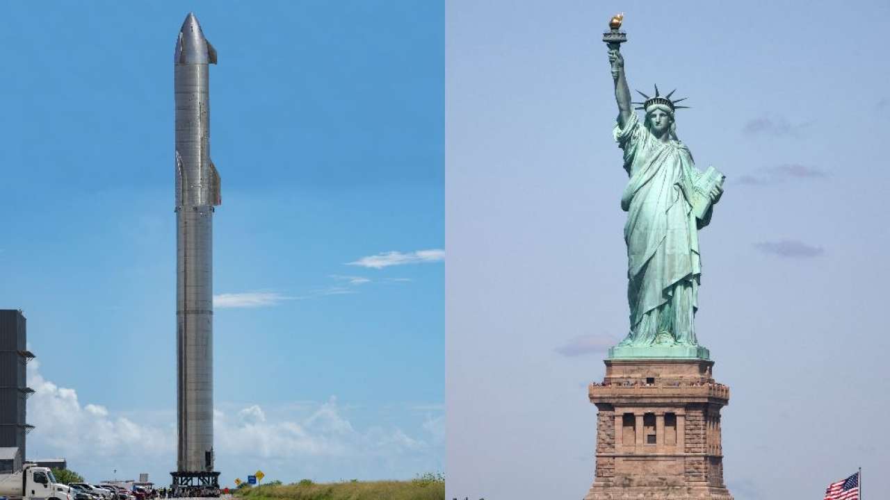 Taller than the Statue of Liberty