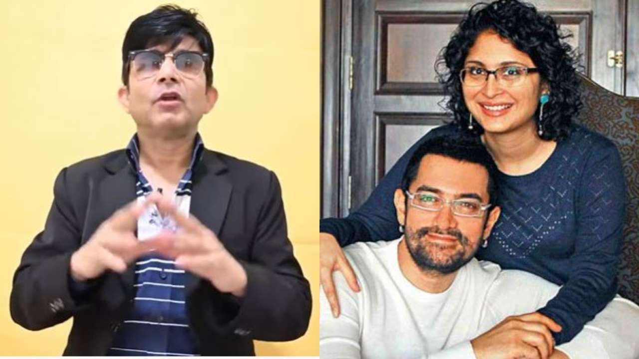 KRK reacts to Aamir Khan-Kiran Rao divorce, says 'mujhe laga Katrina ya  Fatima jaisi khoobsoorat ladki se shaadi karega'