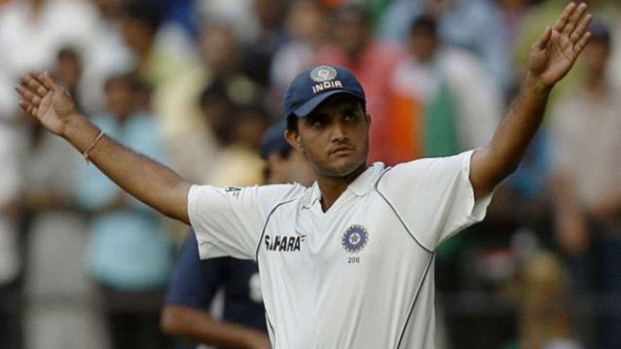 Sourav Ganguly hit a century in his debut match for India