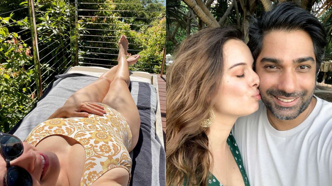 Newlyweds Evelyn Sharma-Tushaan Bhindi are expecting their first child,  actress says 'Can't wait to hold you in my arms'