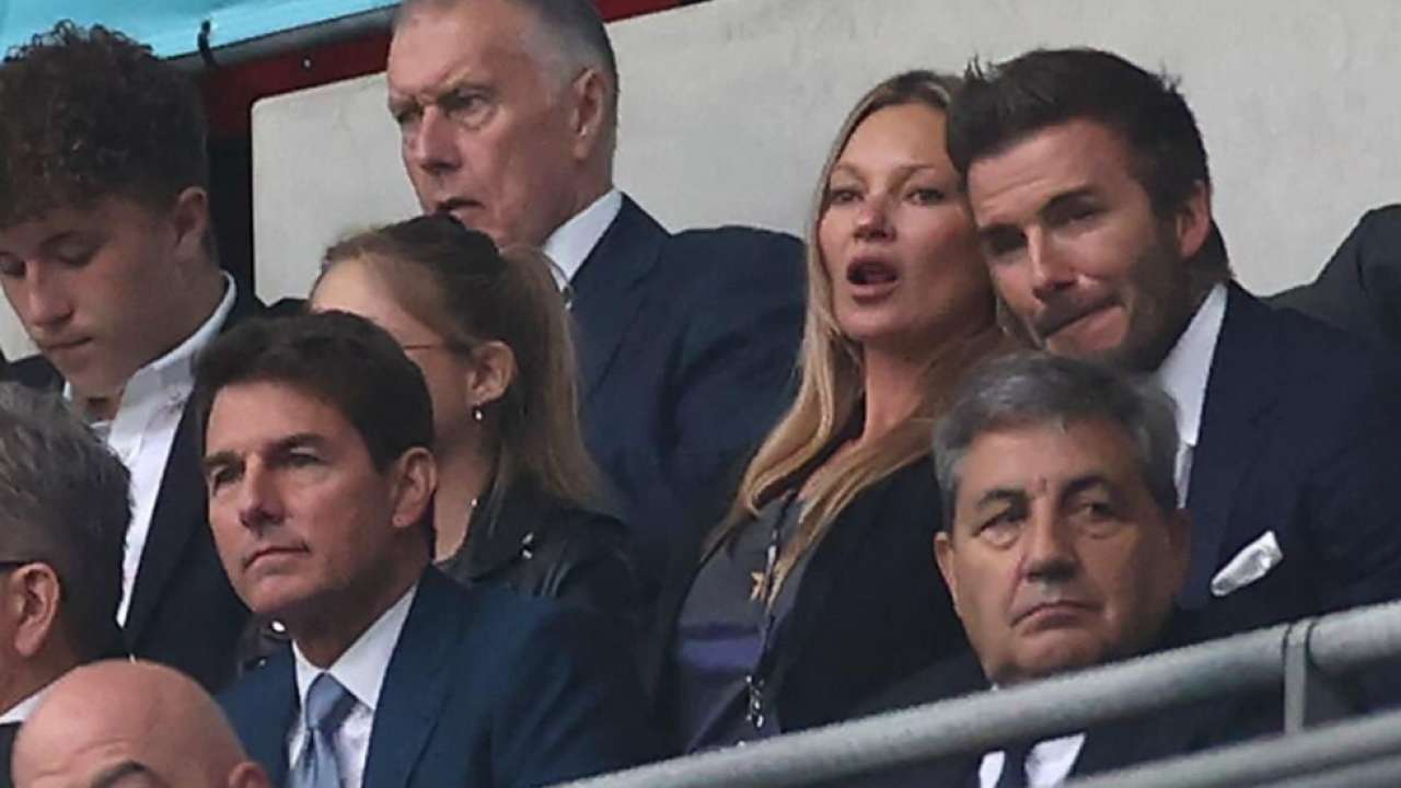EURO 2020: Wayne Rooney, David Beckham, Tom Cruise - Celebrities present at  Wembley cheering for England