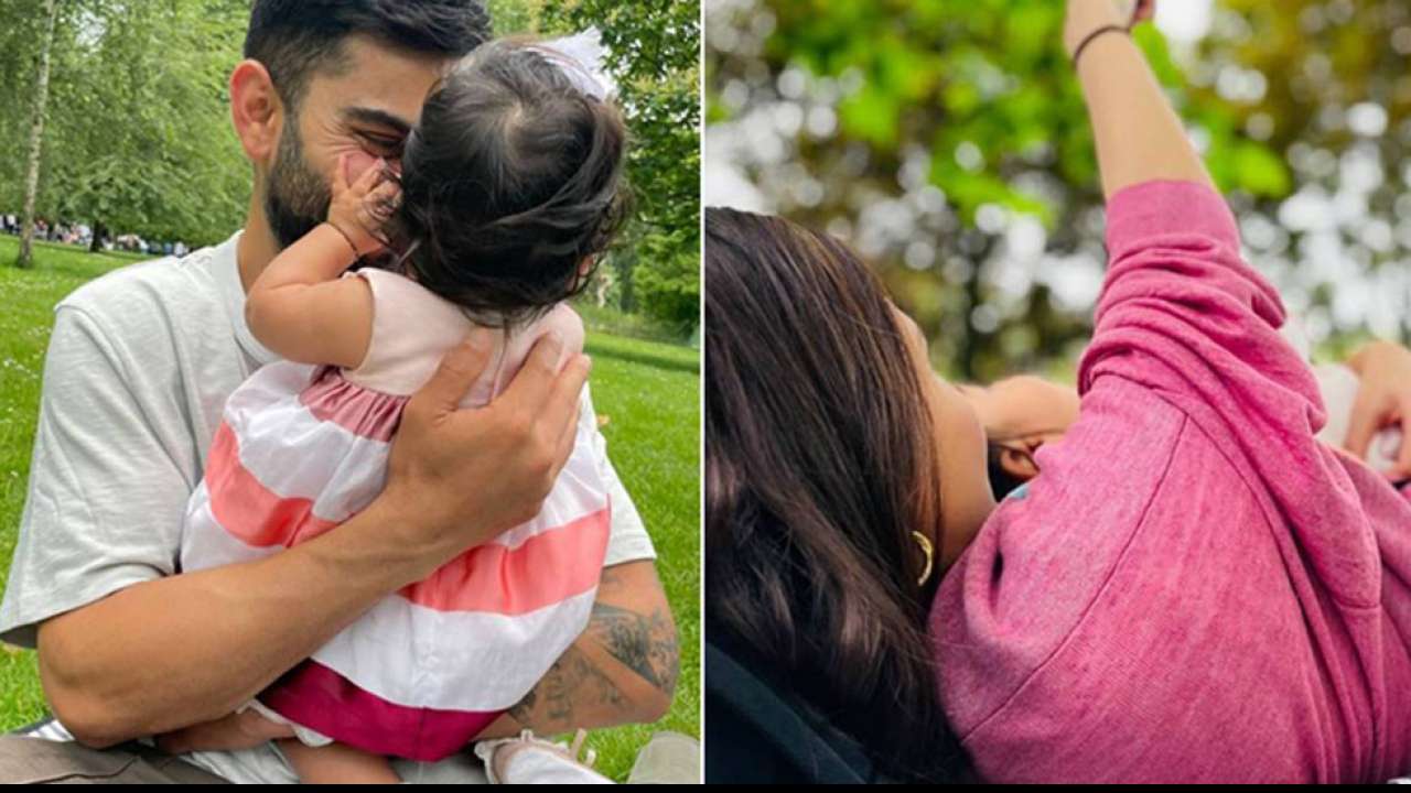 New Pics Of Virat Kohli And Anushka Sharma With Daughter Vamika Go ...