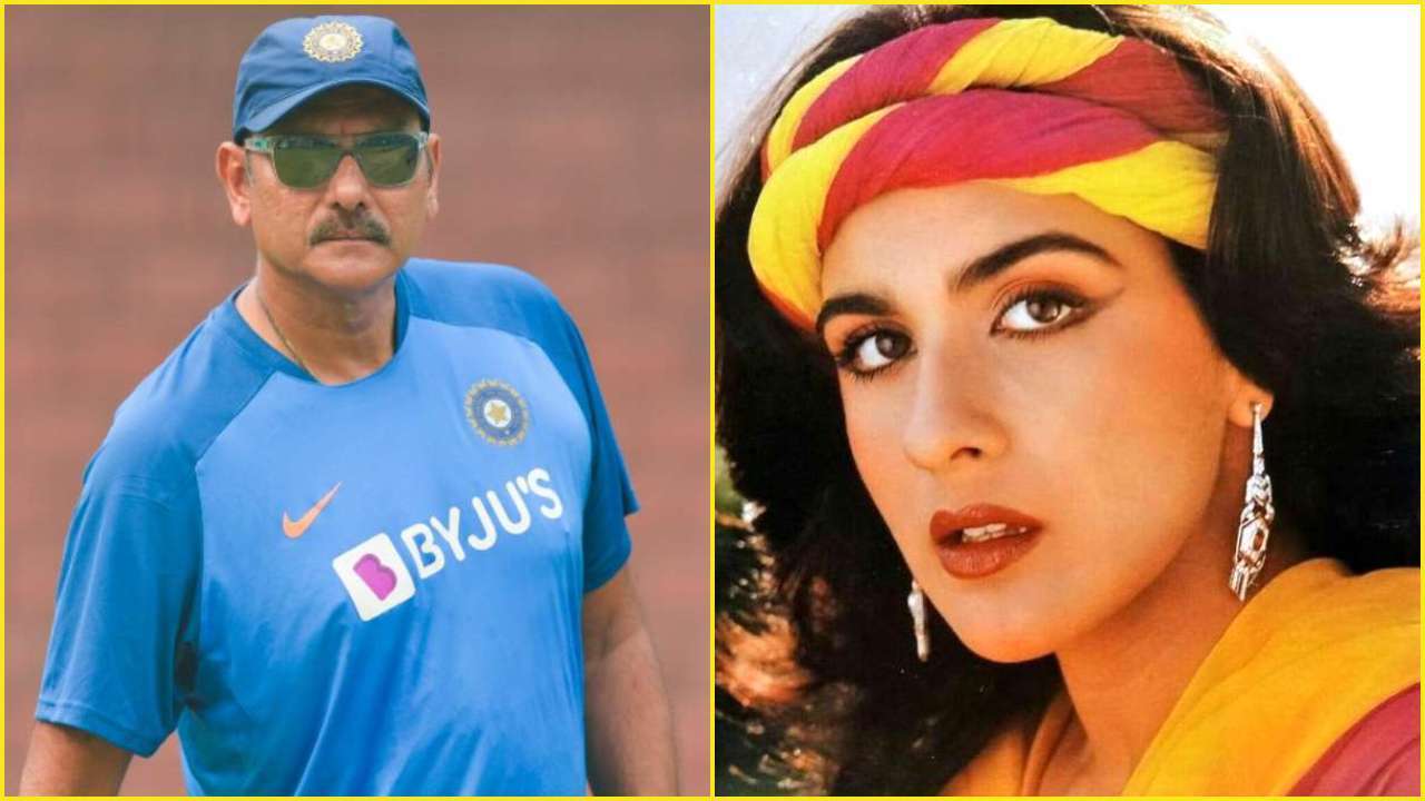 Ravi Shastri - Amrita Singh