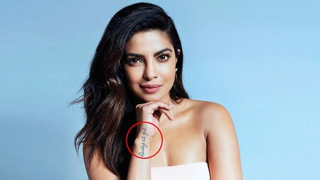 Priyanka Chopra also has a tattoo dedicated to her father