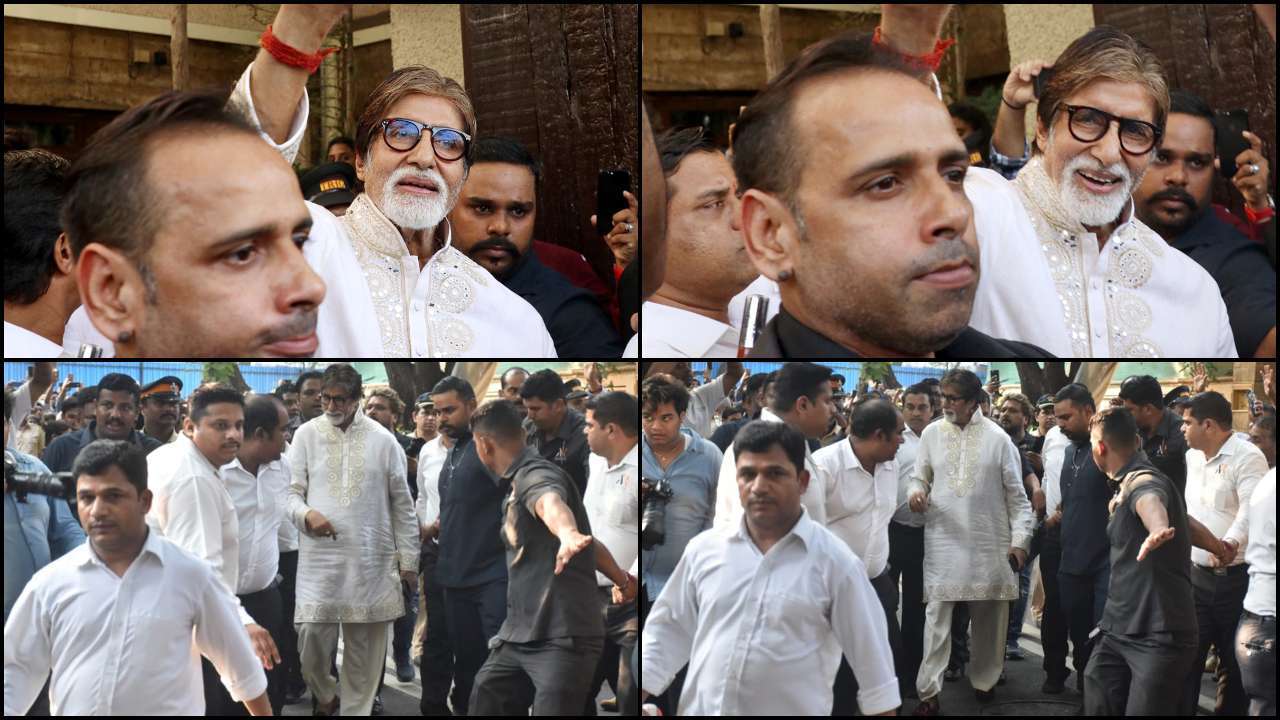 Amitabh Bachchan's personal bodyguard Jitendra Shinde