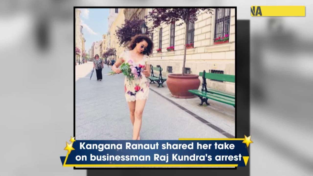 1280px x 720px - Kangana Ranaut refers to Raj Kundra's arrest, says creative industry needs  strong value system