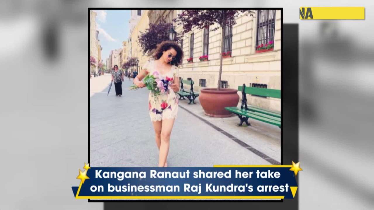 Kangana Ranaut refers to Raj Kundra's arrest, says creative industry needs  strong value system