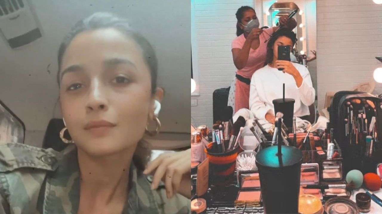 'Team RRR here I come': Alia Bhatt shares glimpses as she resumes shoot for Ram Charan-Jr NTR starrer magnum opus