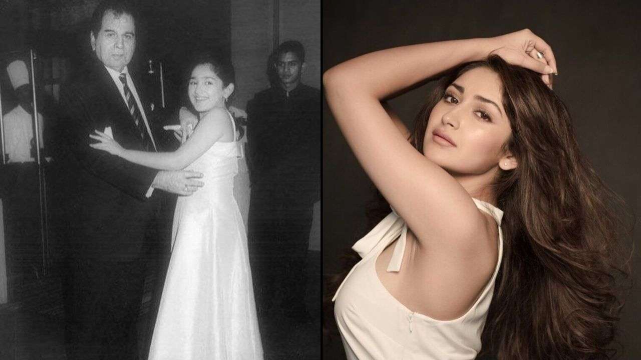 Sayyeshaa tribute to Dilip Kumar