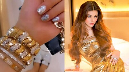 Urvashi Rautela's Rs 70 lakh Cartier and Bvlgari bracelets cannot be overlooked