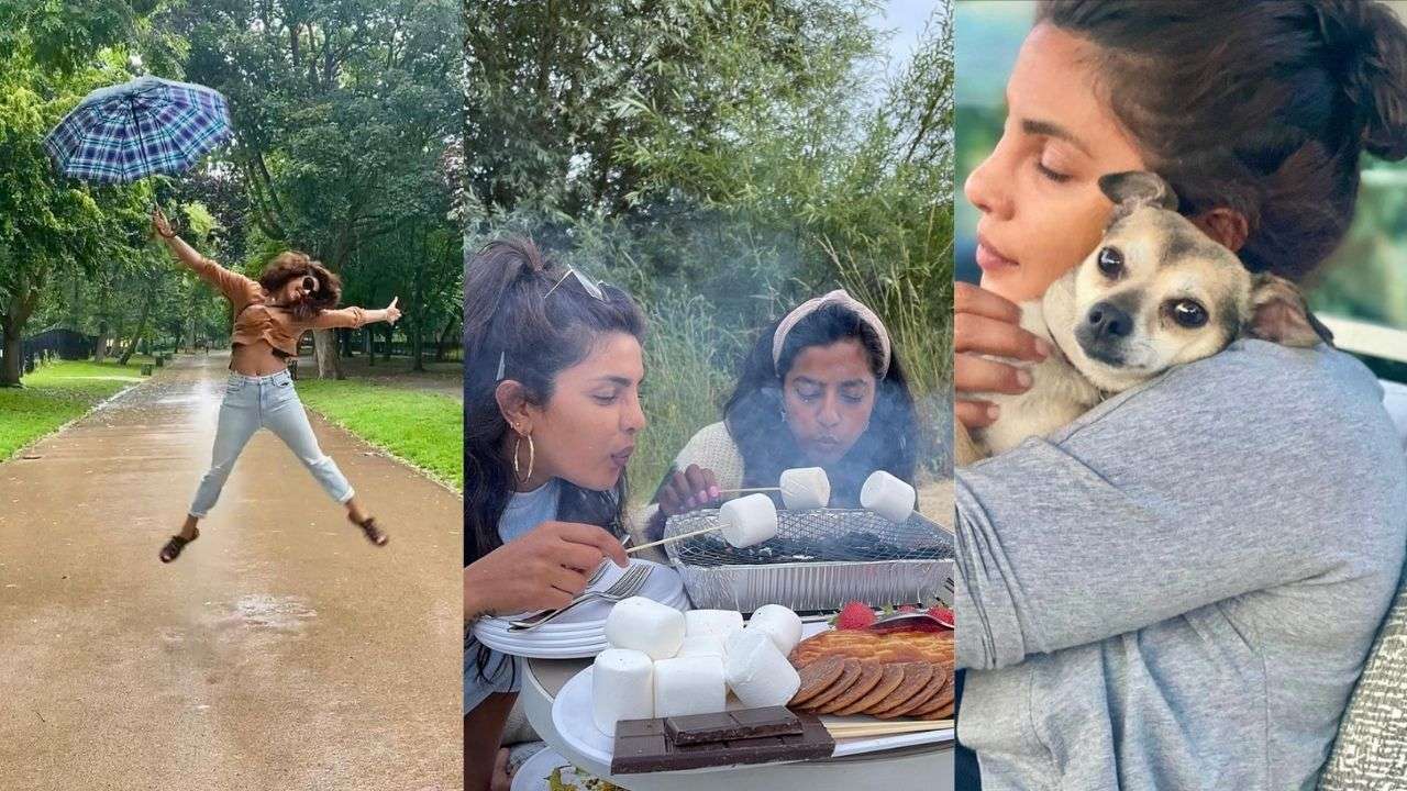 1280px x 720px - In pics: Priyanka Chopra gives glimpse of her London life, shares 'summer  photo dump' feat. her dogs and best friends