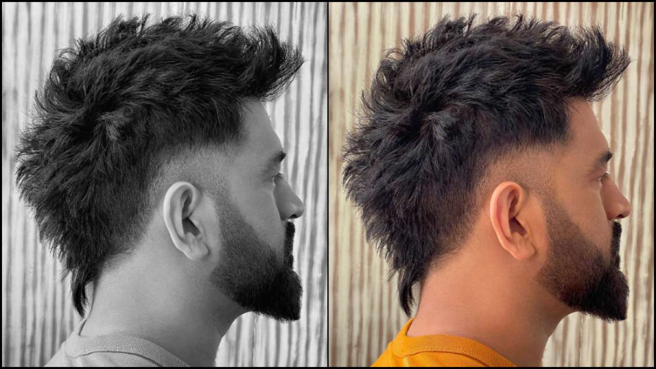 VIRAL! CSK's 'Thala' MS Dhoni gets a cool makeover, goes faux-hawk
