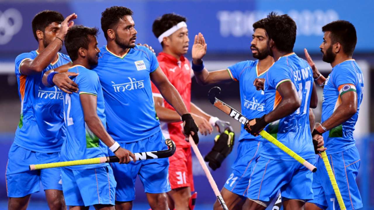 Tokyo 2020 Olympics Indian Men S Hockey Team Clinch Fourth Win Pool A Thrash Japan 5 3
