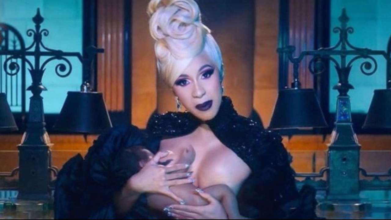 Celebrity moms who normalized breastfeeding - Cardi B