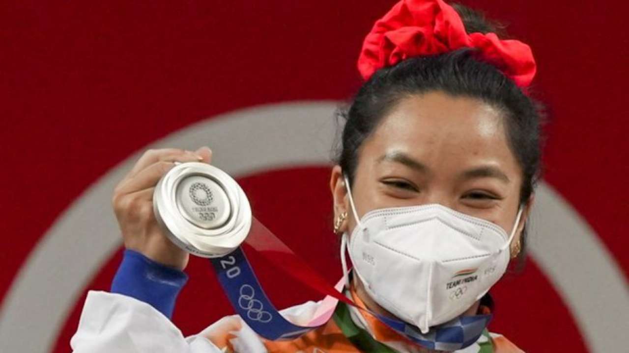 Chanu Saikhom Mirabai - Tokyo Olympics 2020 - silver medal