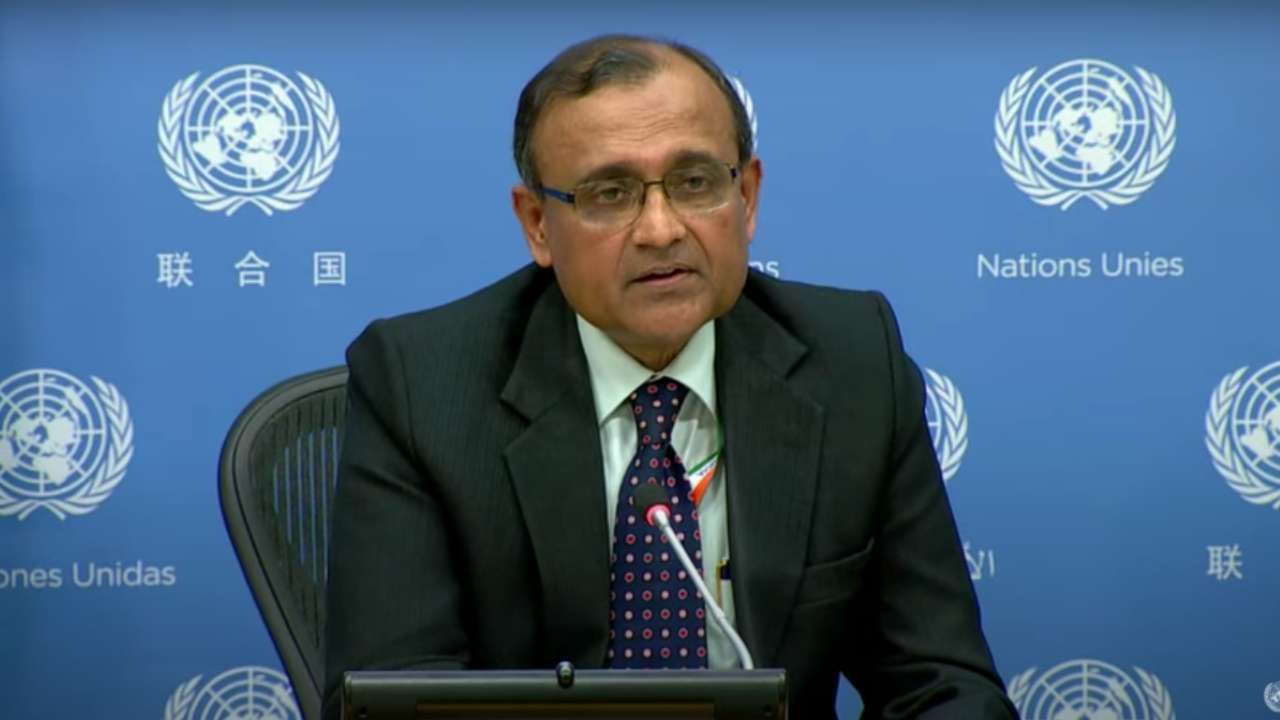 'Pakistan needs to vacate PoK', says Indian Envoy to UN TS Tirumurti