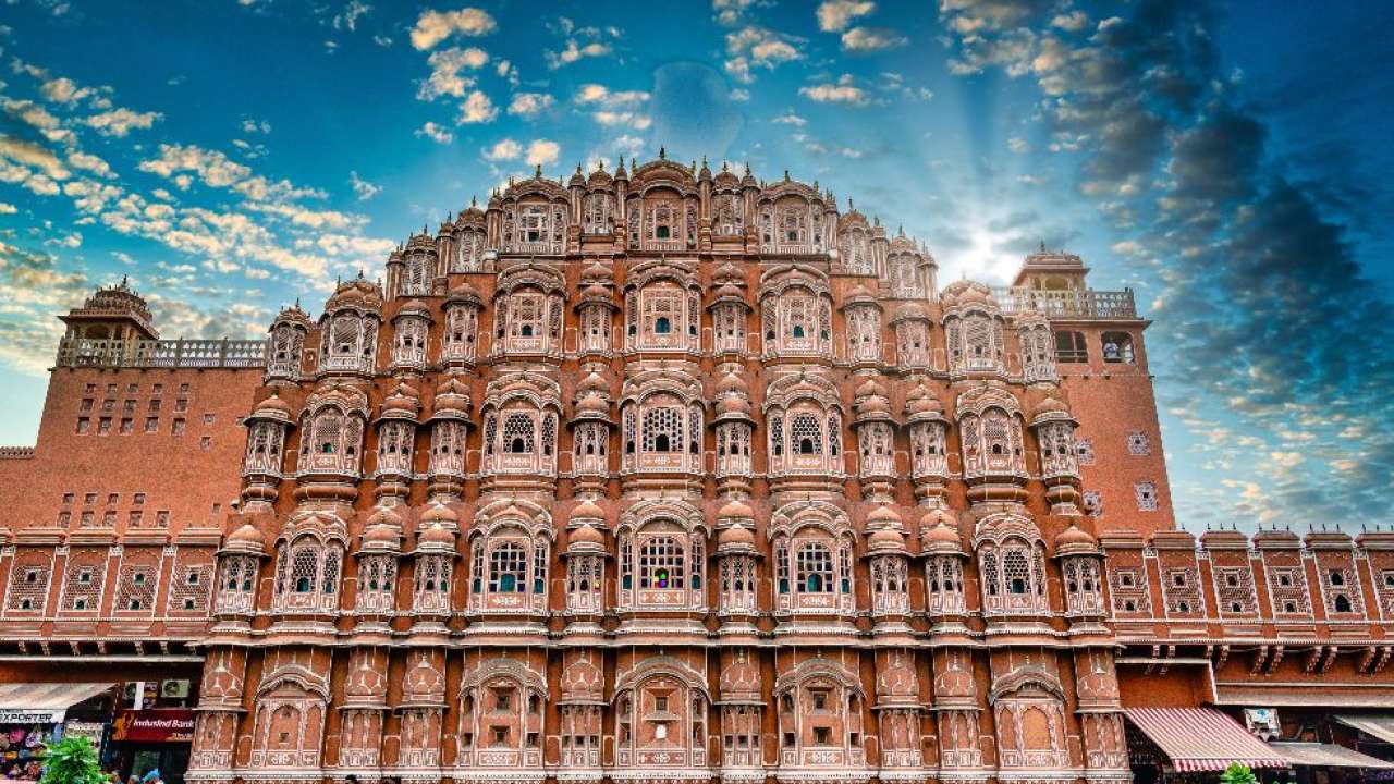Hawa Mahal is a palace in Jaipu