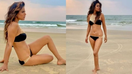 Nia Sharma casts a spell with stunning photos in black bikini