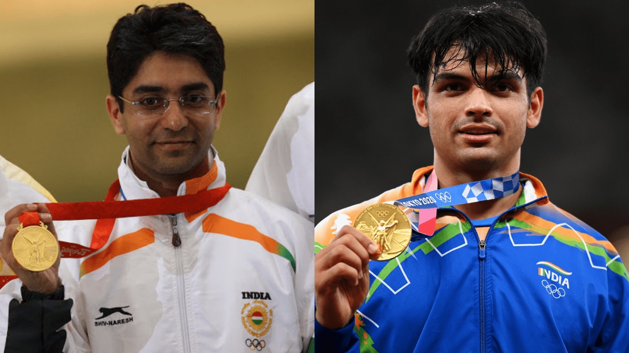 What are the similarities between India&#39;s two individual Olympic Gold  medallists Abhinav Bindra and Neeraj Chopra?