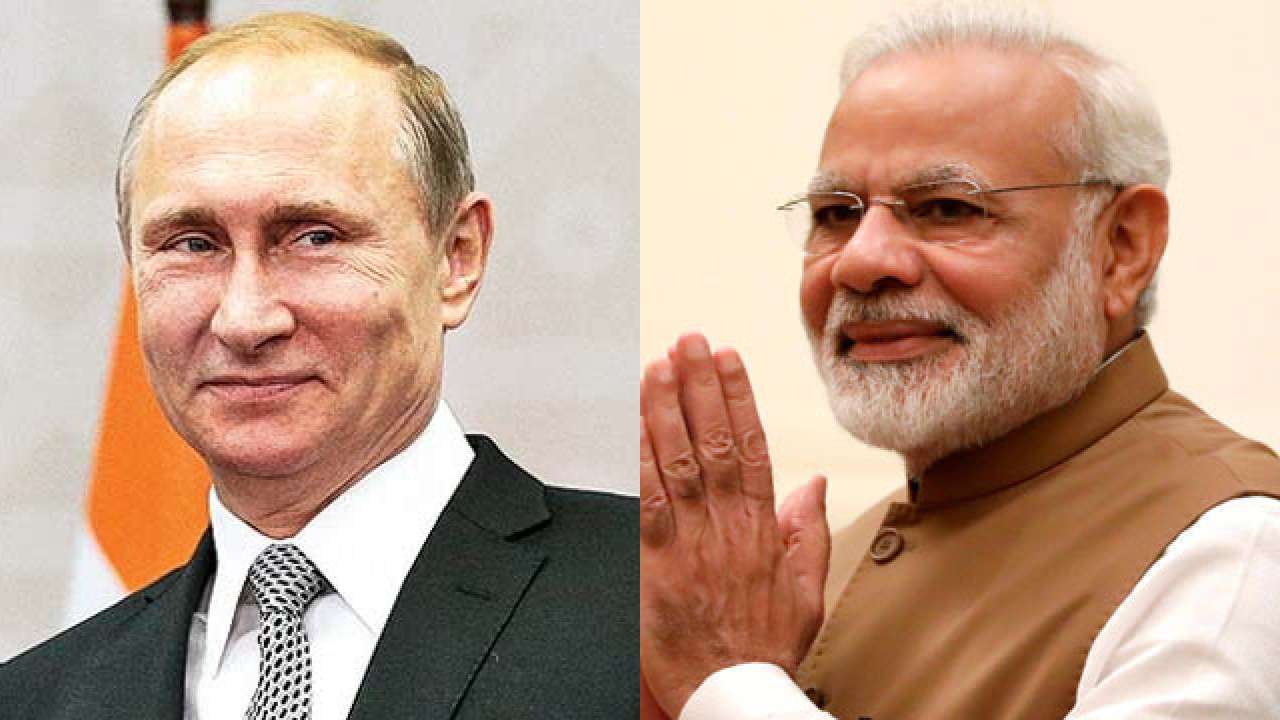 Vladimir Putin, Narendra Modi 