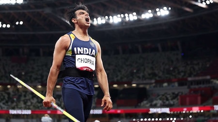 Neeraj Chopra - Gold medal in Javelin throw