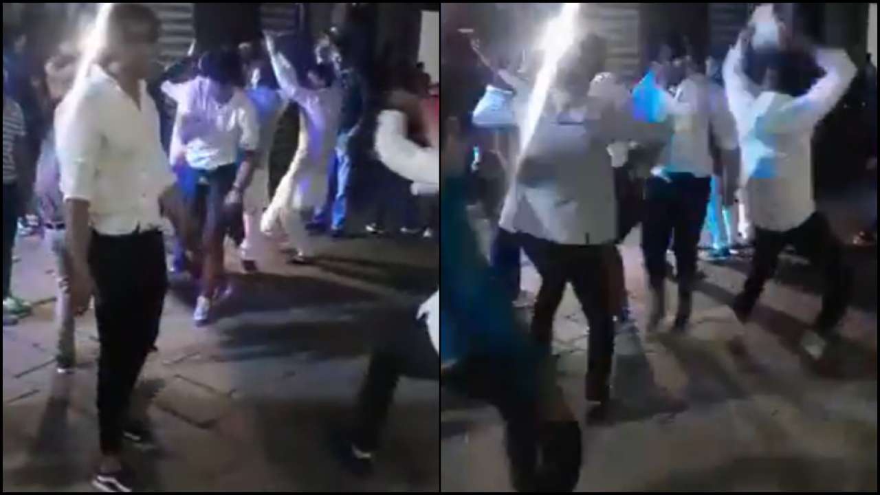 Neeraj Chopra dancing