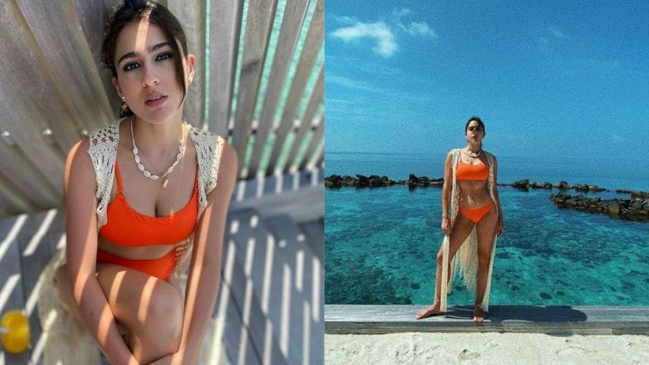 Sara Ali Khan Xxx Sexsy Video - Happy Birthday Sara Ali Khan: Five times the actress left fans drooling  with HOT bikini photos