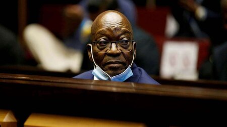 Jacob Zuma arrested for contempt of court